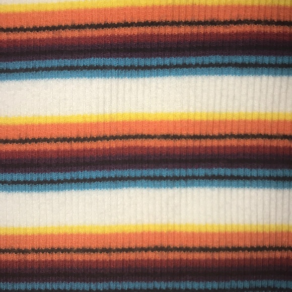 rainbow striped halter top from Brandy Melville - Picture 4 of 4